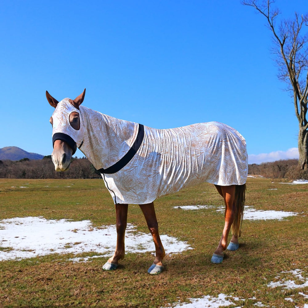 Paloura Slinky cheval protection de la crinière et facilité de toilettage