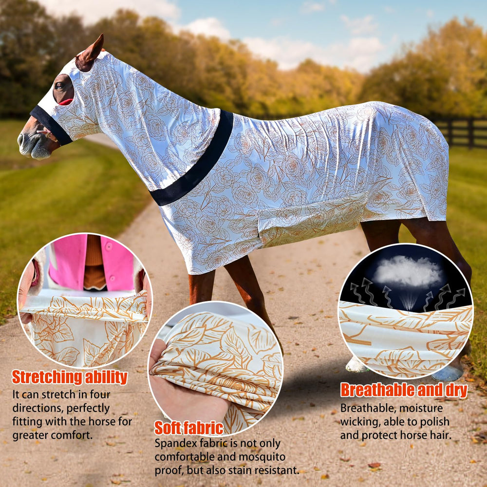 Paloura Slinky cheval tissu stretch respirant pour le confort