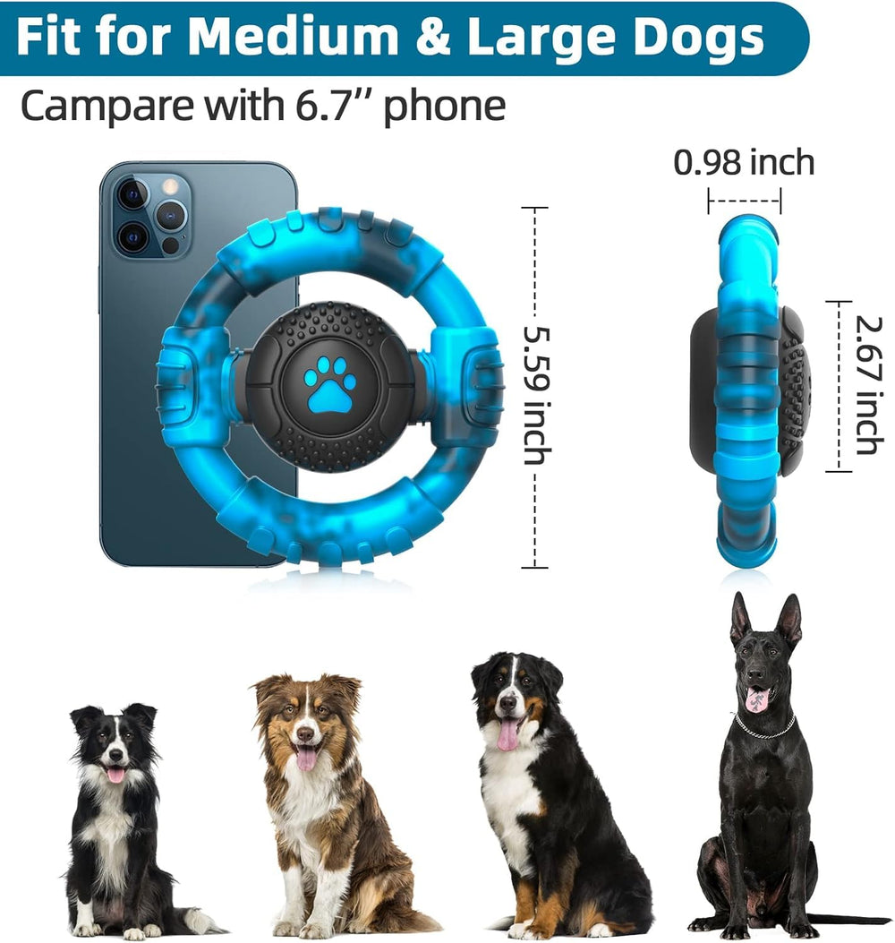 Jouet nylon Pamlulu pour chien moyen à grand, résistant.
