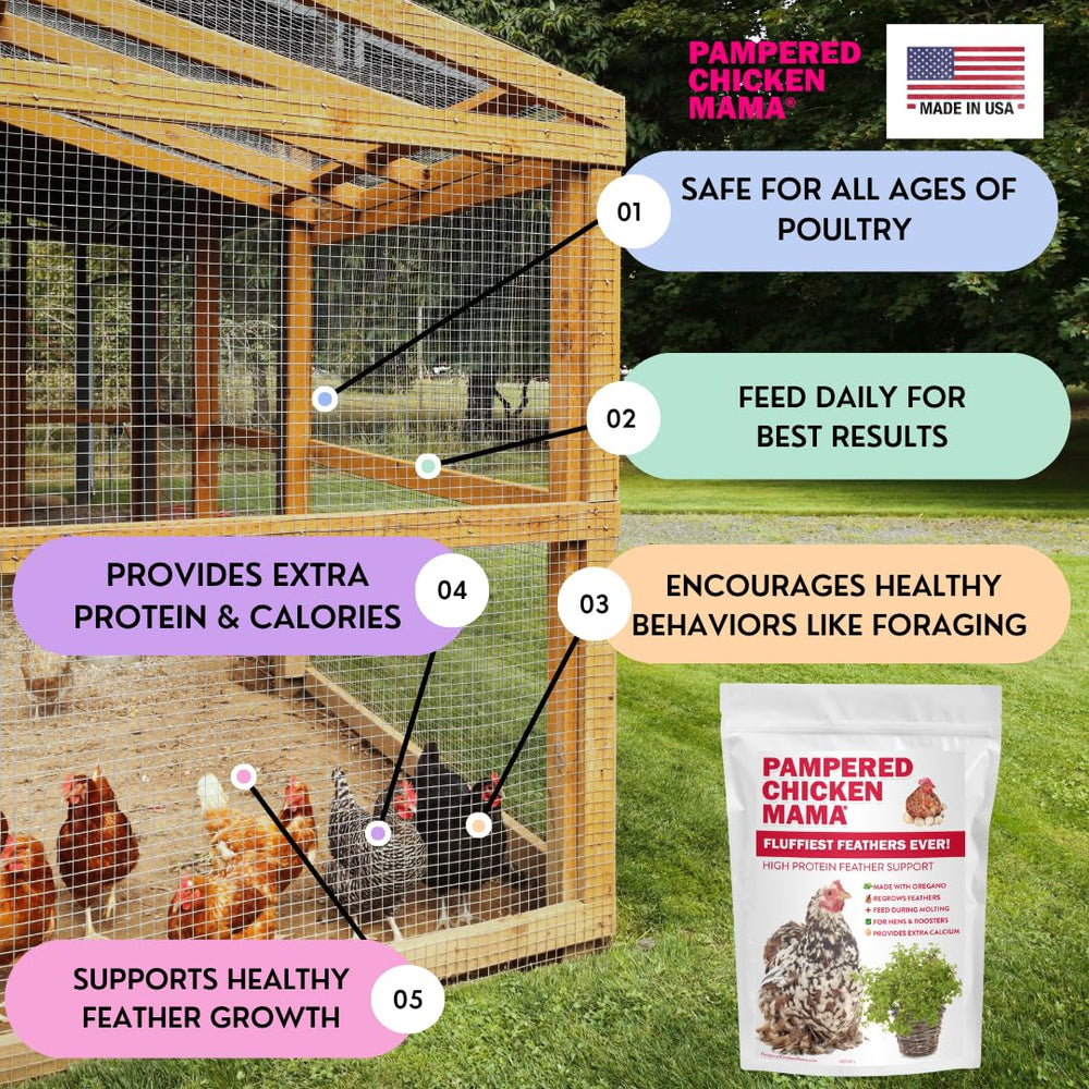 Pampered Chicken Mama doseur inclus pour un usage quotidien facile et précis.