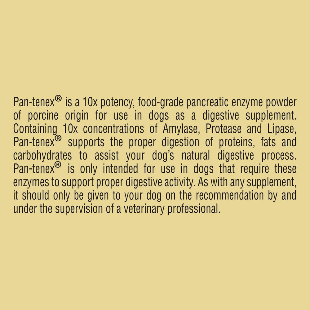 Pan-tenex — odeur faible et formulation sans poussière, pratique pour l’usage quotidien.