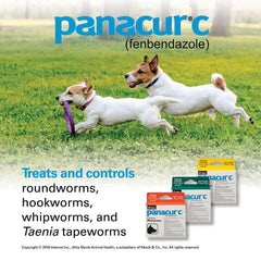 Sachets Panacur C – doses pré-définies, mélange facile à la nourriture.