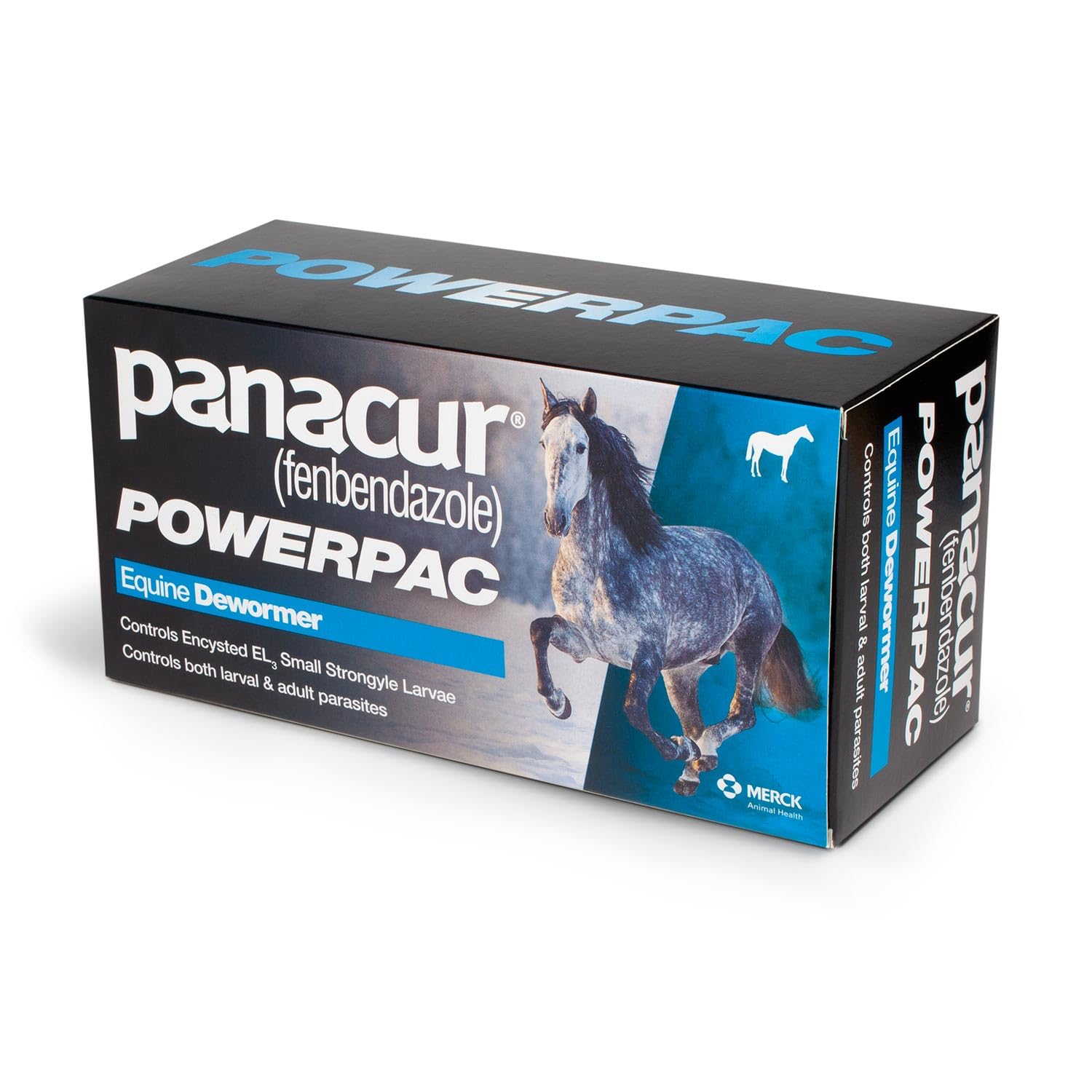 Panacur Powerpac seringue pâte, administration simple et précise.