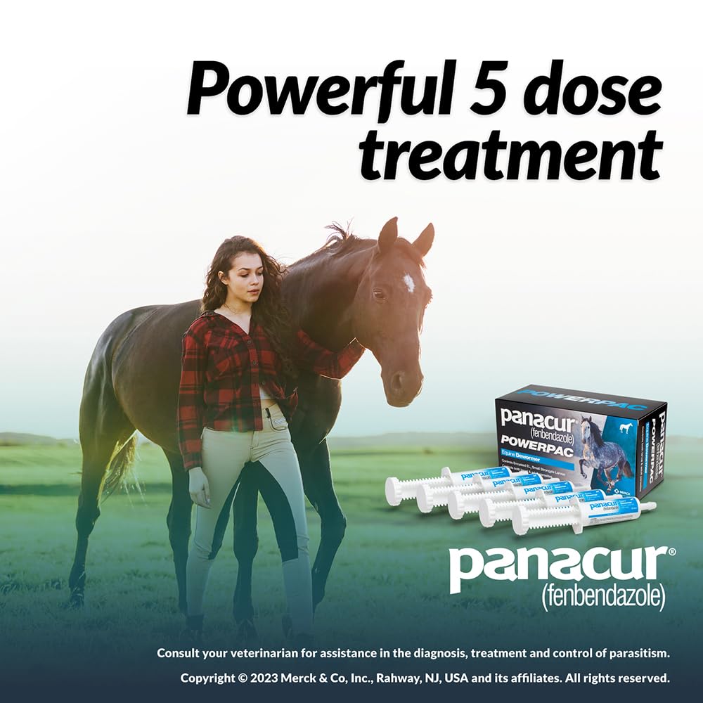 Panacur Powerpac flacon-pâte, solution pratique pour l-ecurie.