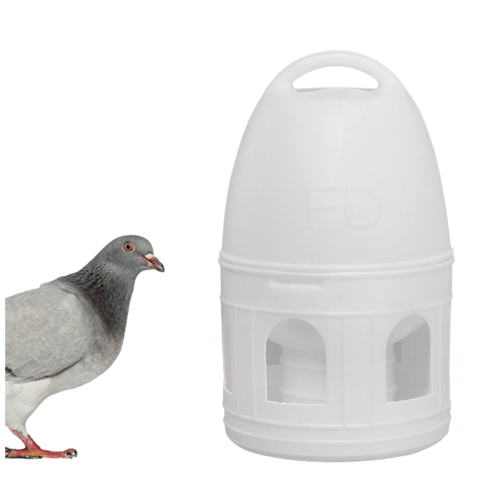 Abreuvoir Panchitalk pigeon 5L pour eau propre et durable.