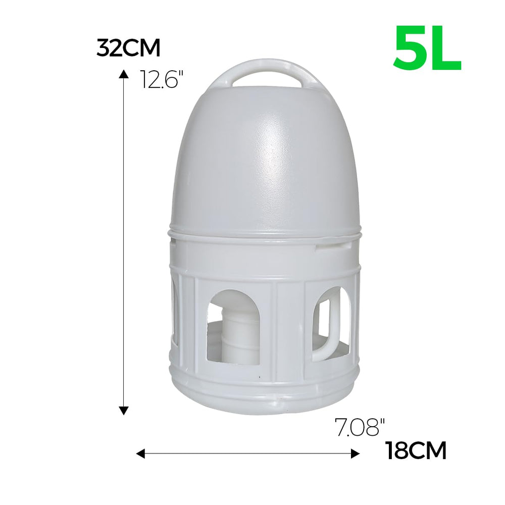 Panchitalk abreuvoir plastique durable, résistant et sûr pour animaux.