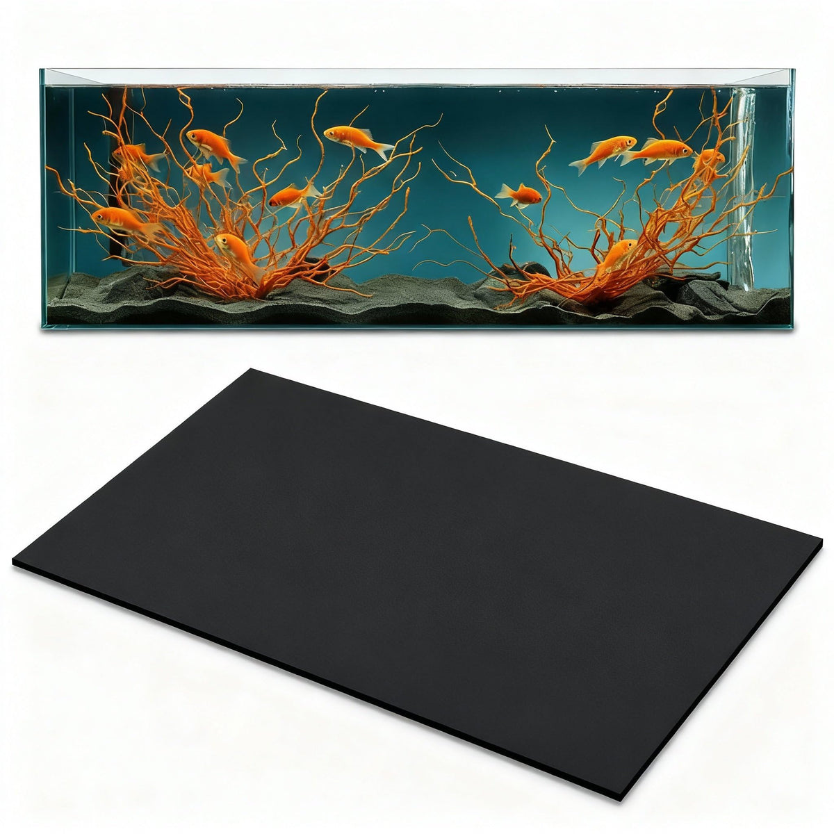 Pangda tapis niveau aquarium 5 mm pour stabilité et répartition des charges