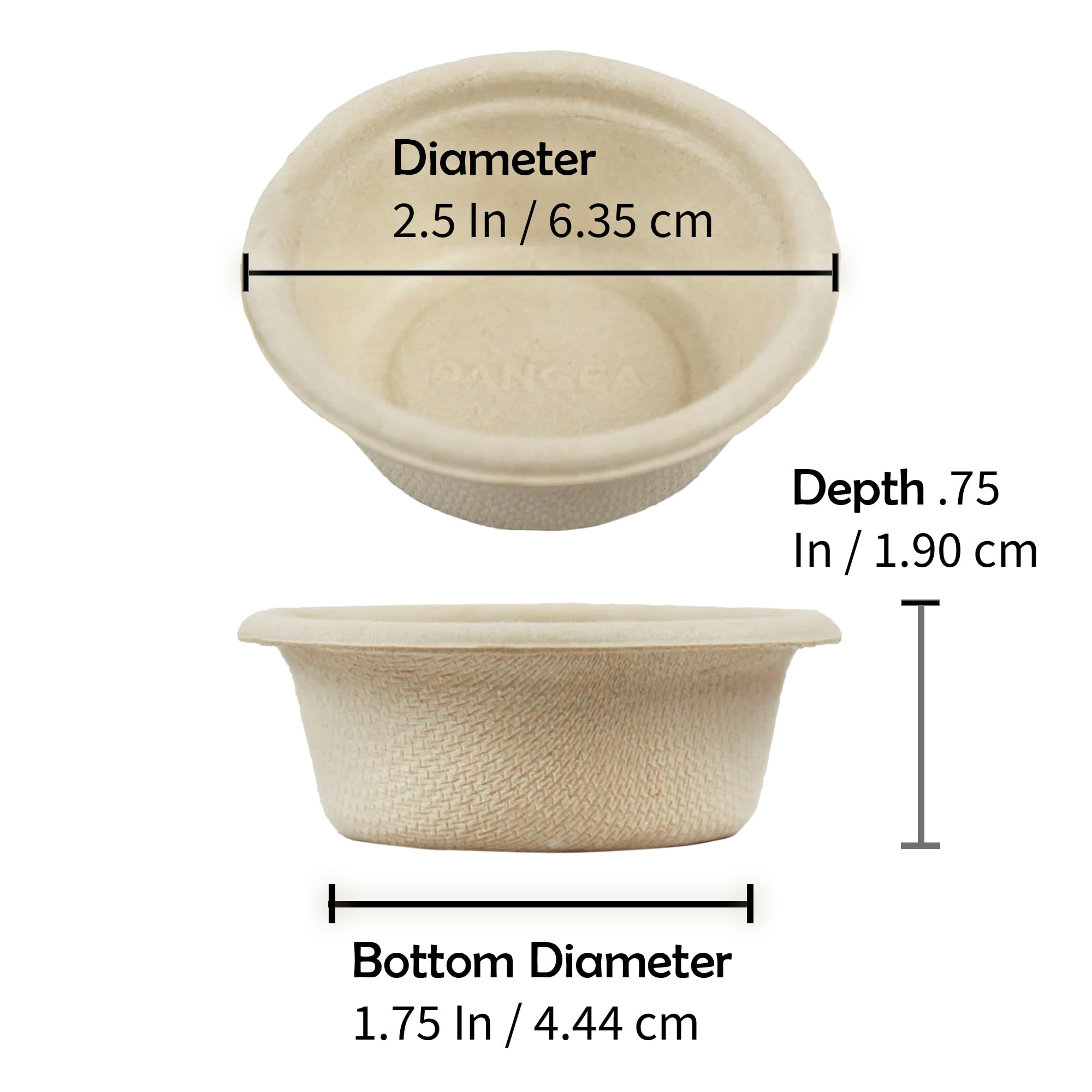 Gobelets Pangea durables pour nourriture et eau jusqu'à 48 heures.
