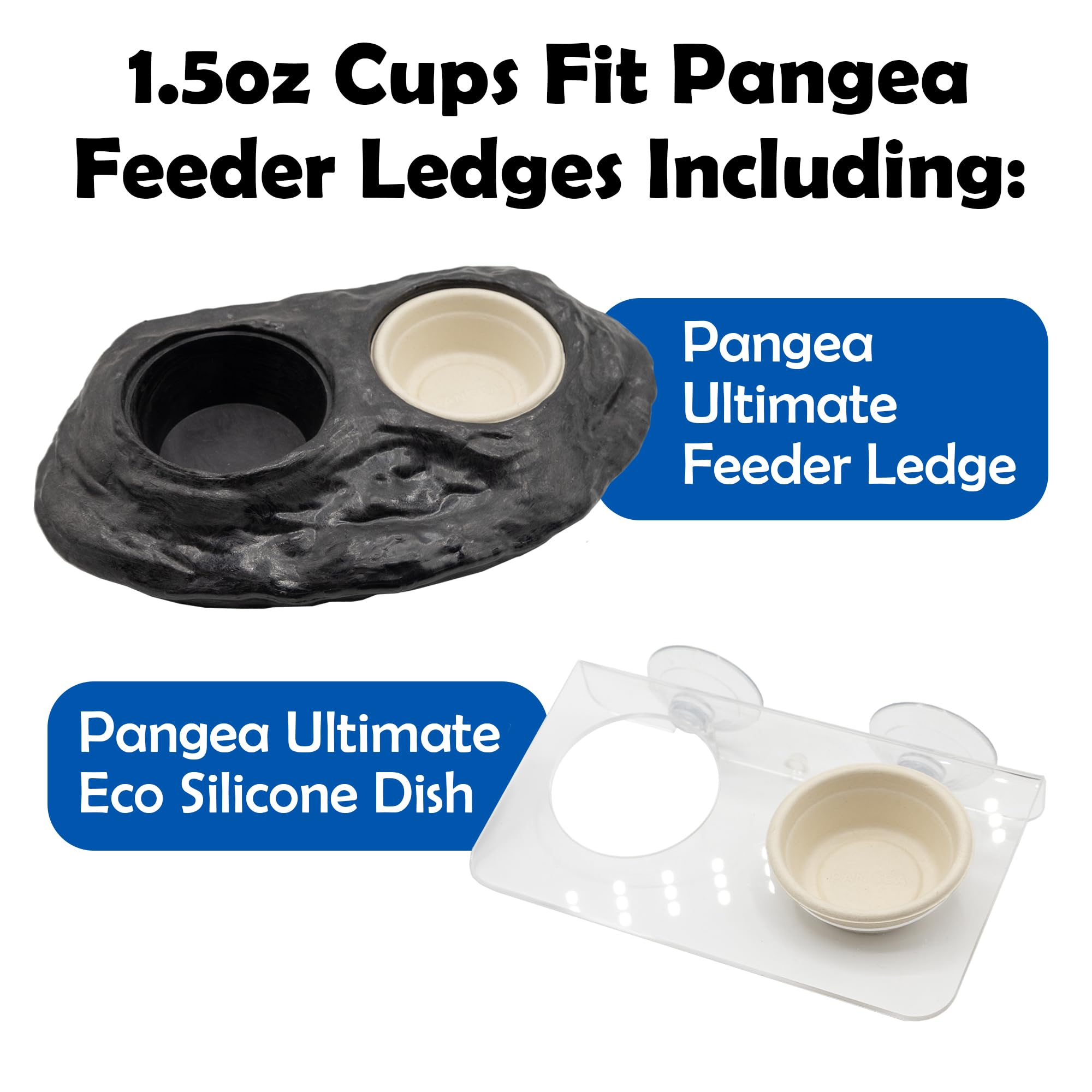 Gobelets Pangea de 100 pièces, pratique pour usage rapide.