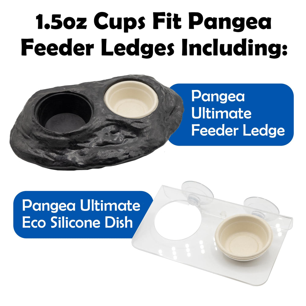 Gobelets Pangea de 100 pièces, pratique pour usage rapide.