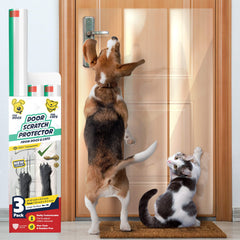 Panther Armor protège la porte des griffes du chien, rouleau transparent de 40 pouces
