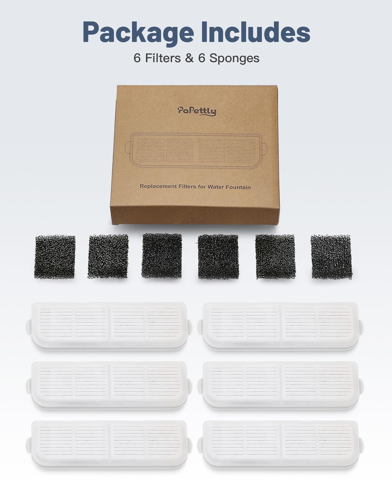 Pack filtres Papettly – usage hebdomadaire, longévité et maintenance.