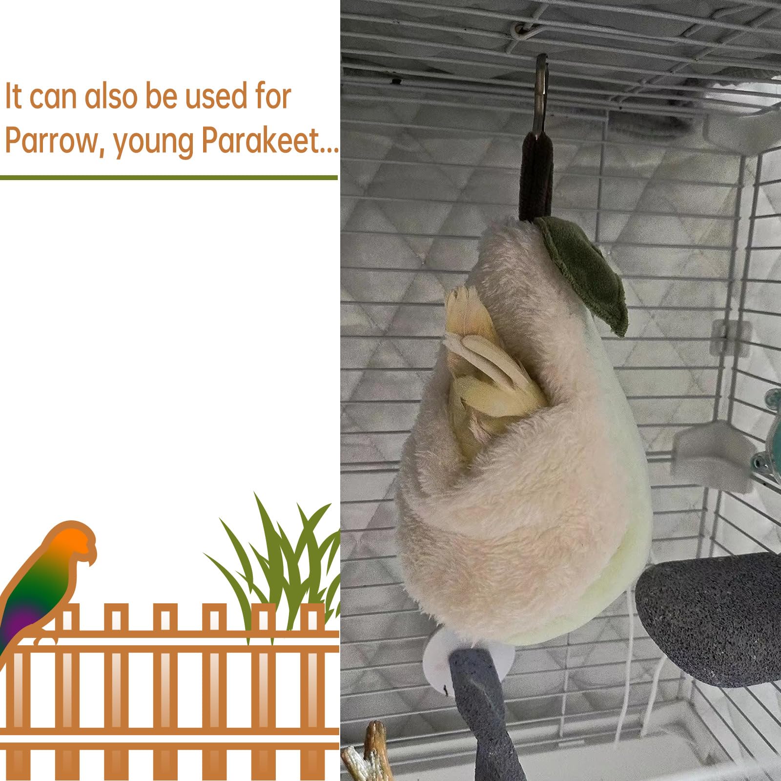 PAPIEEED taille compacte hamster : s'adapte à la cage sans encombrer.
