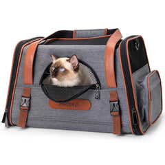 PAPZER Sac animalier — entrée haute pour chargement facile et rapide.