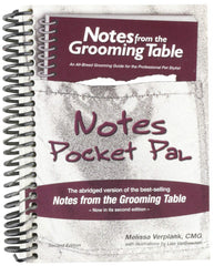 Paragon Notes de la table toilettage – couverture, guide pratique pour démarrer le toilettage canin.