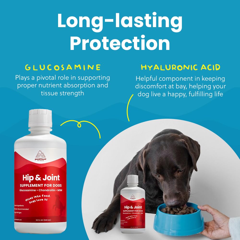Paramount Pet Health convient à toutes les tailles de chien.