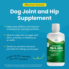 Paramount Pet Health glucosamine liquide, facile à incorporer à l'alimentation du chien.