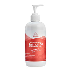 Paramount Pet Health huile saumon sauvage Alaska — bouteille prête à doser pour pelage brillant des chats