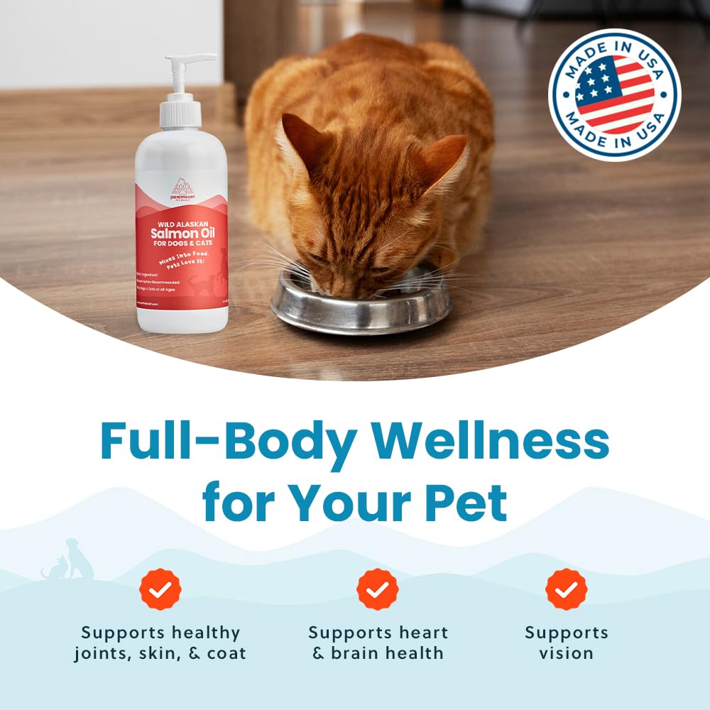 Paramount Pet Health huile saumon sauvage Alaska — chien poil brillant