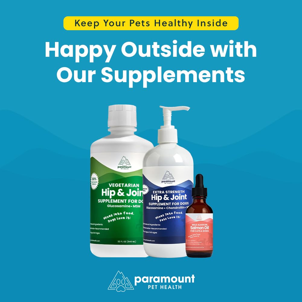 Soutien des yeux et des articulations avec Paramount Pet Health.
