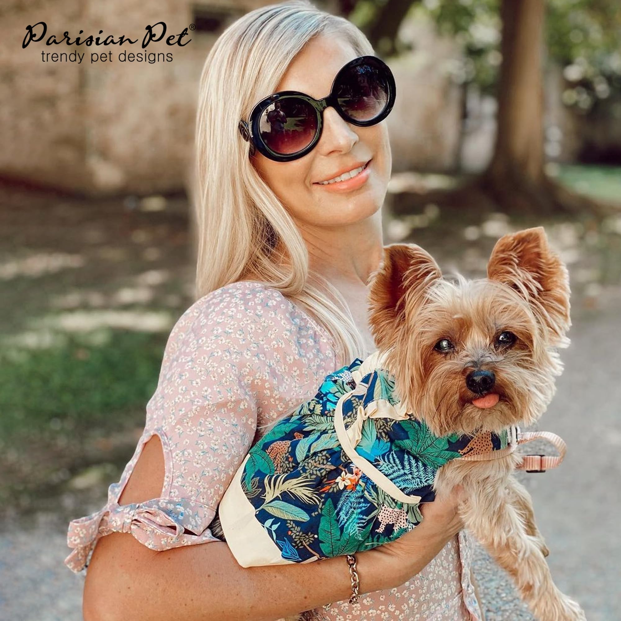 Robe Amazonia Parisian Pet pour chien, coupe confortable et légère.