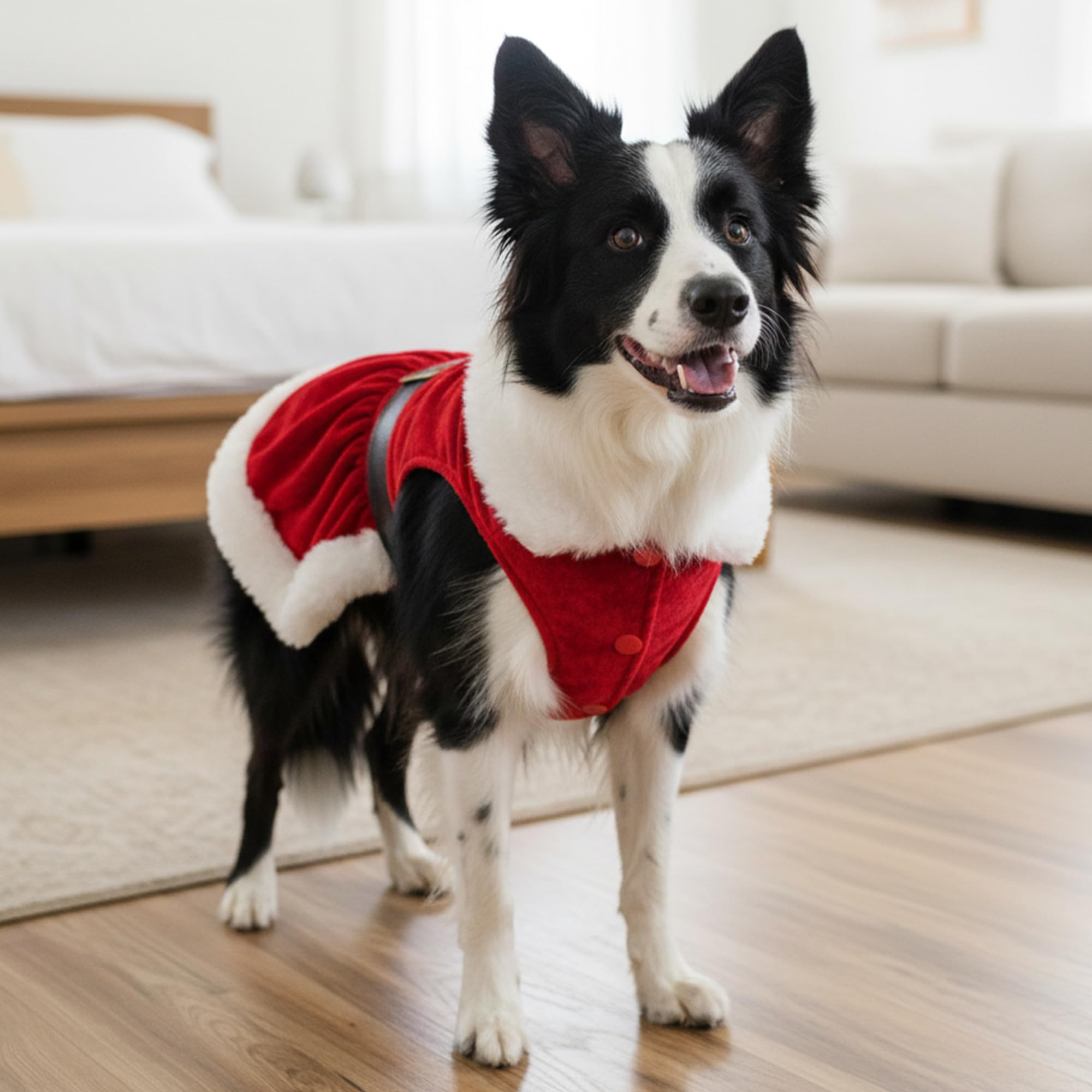Parisian Pet isolé-hivernal-dress : protection thermique lors des sorties.
