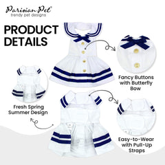 jupe fluide et coton léger sur robe Parisian Pet pour confort quotidien