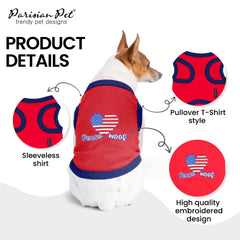 Parisian Pet pull-over-chien-extensible, permet un mouvement libre.