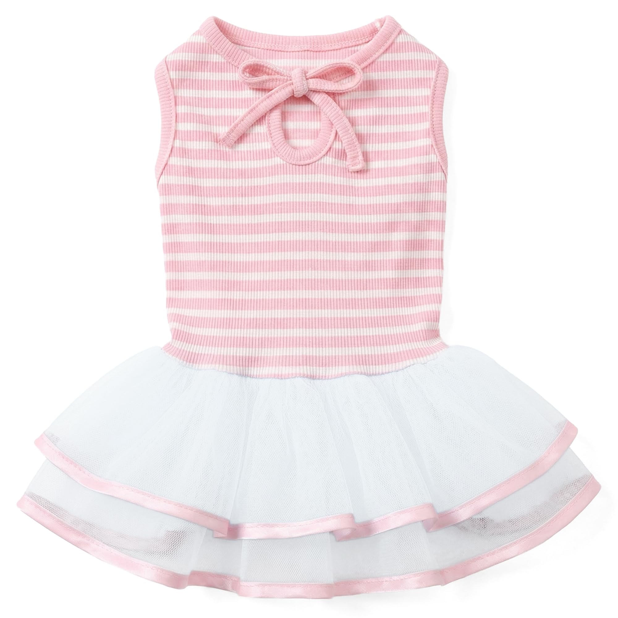 Robe ballerine Parisian Pet pour chien rose, légère et élégante pour l'été