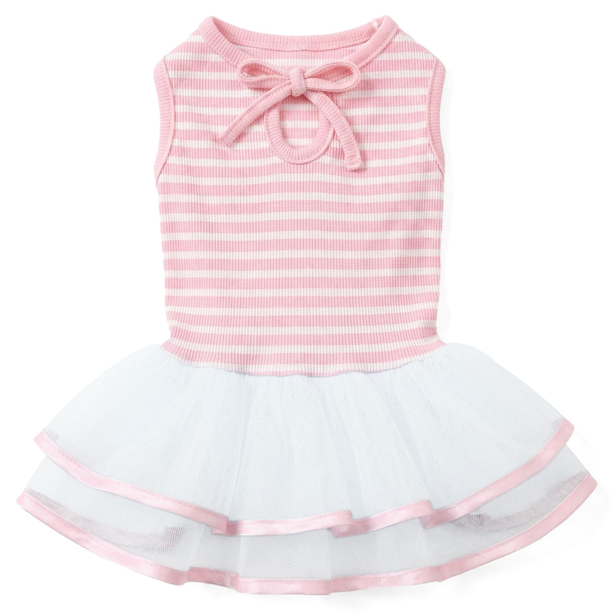 Robe ballerine Parisian Pet pour chien rose, légère et élégante pour l'été