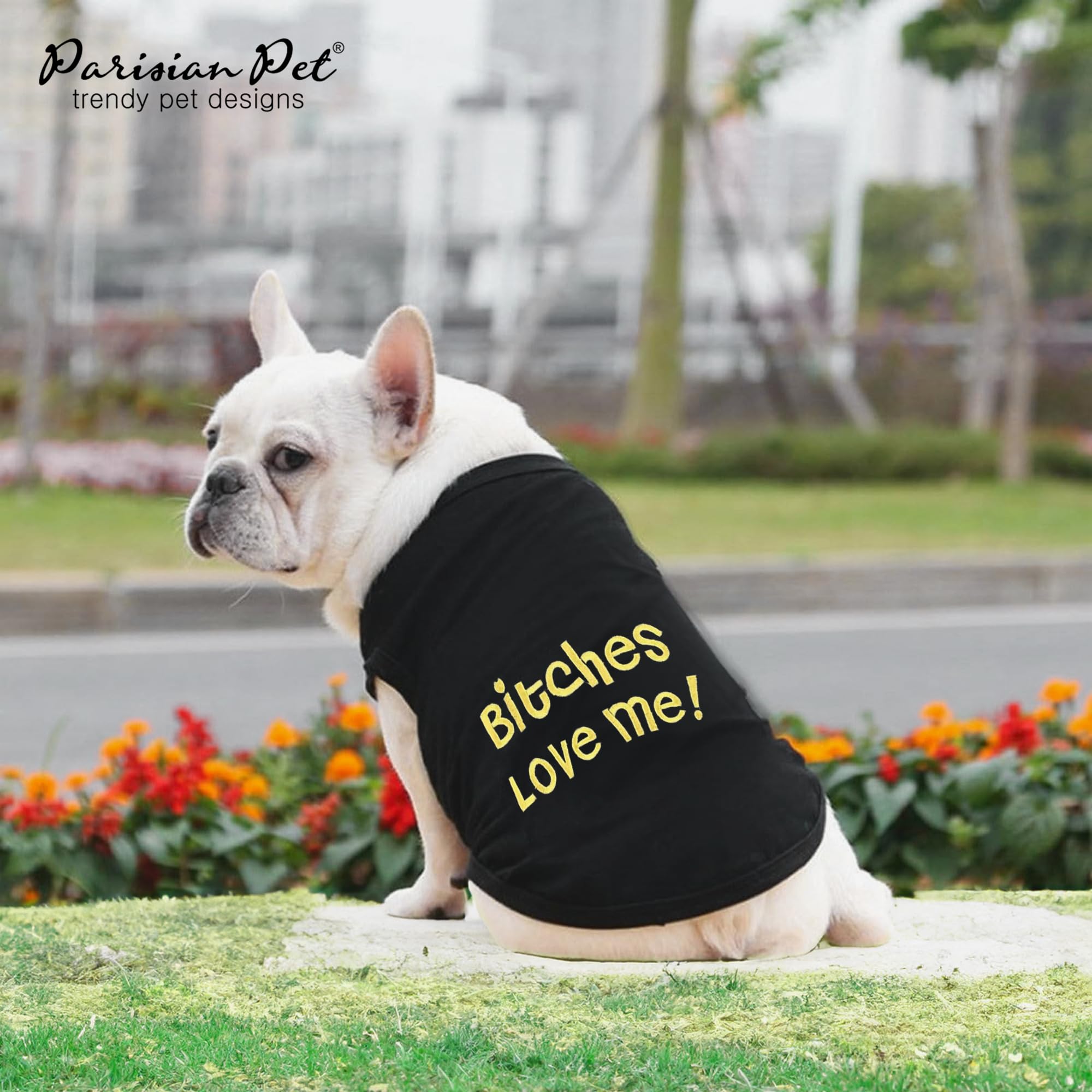 T‑shirt Parisian Pet facile à enfiler pour sorties quotidiennes.