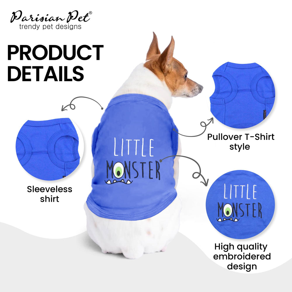 Parisian Pet T-shirt coton pour chien, douceur naturelle et peau sensible adaptée