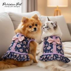 Parisian Pet velcro réglable: enfilage facile et ajustement sur mesure.
