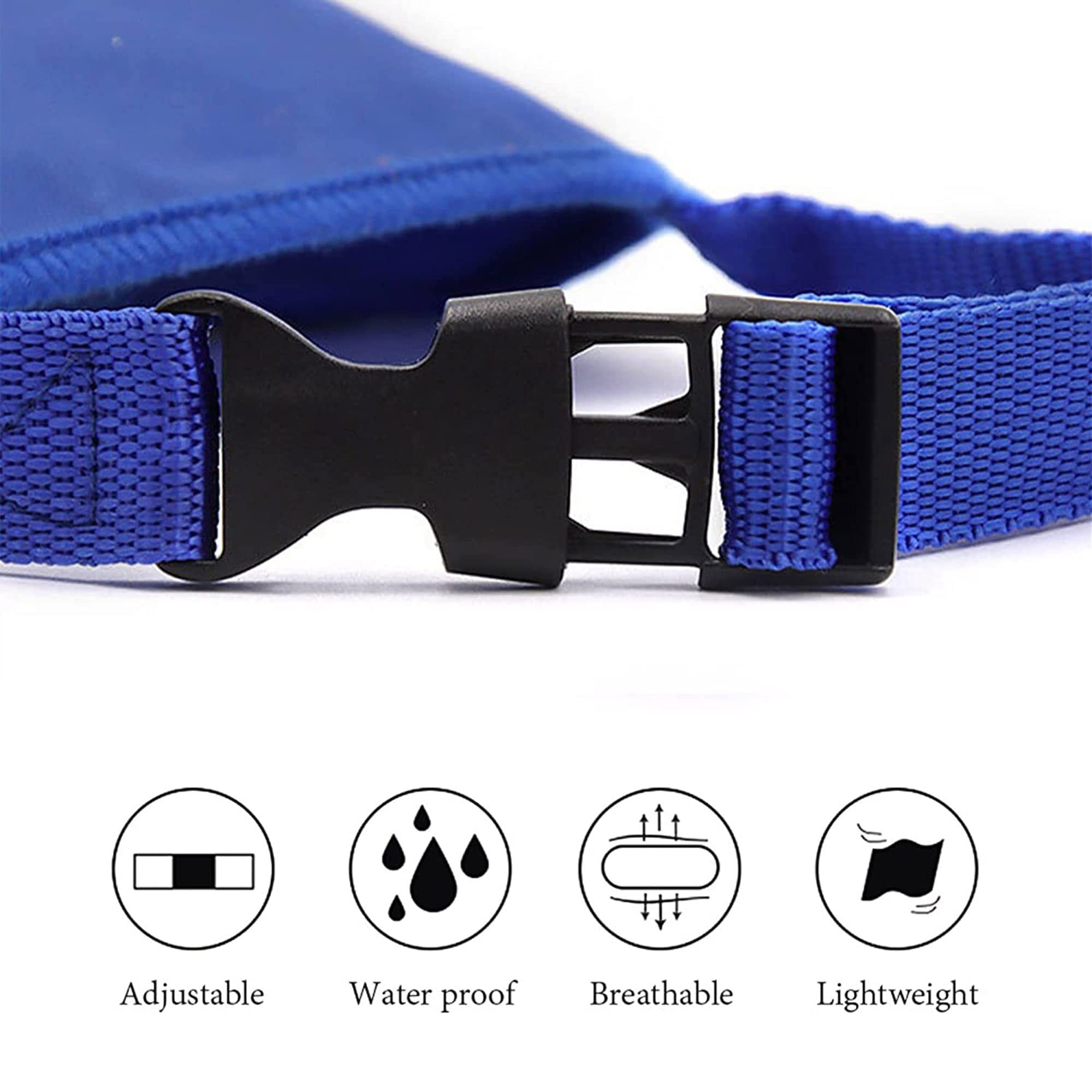 Parts Express museau chien ajustable avec boucle rapide, ajustement précis.