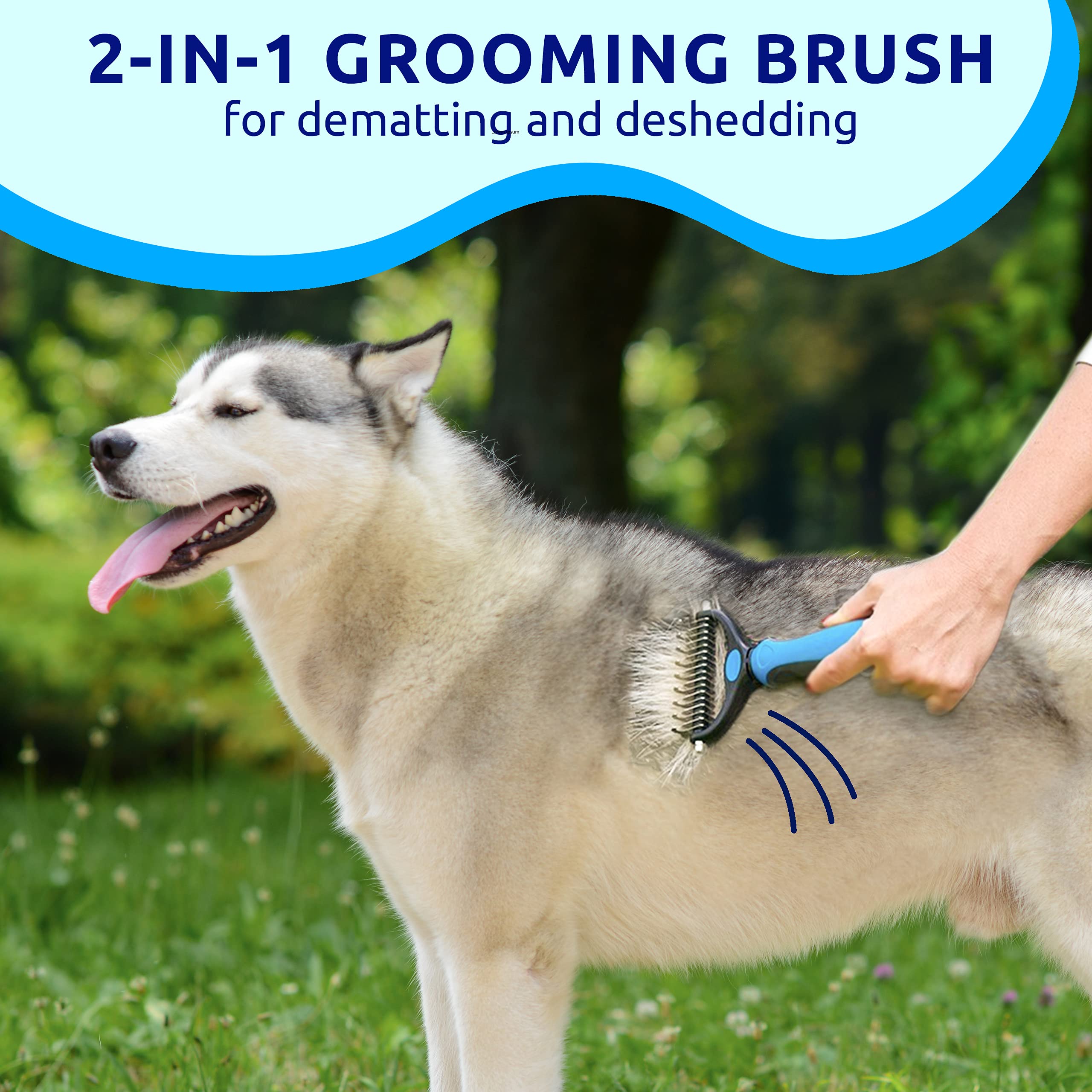 Pat Your Pet, démêlage poils longs, pelage plus lisse.