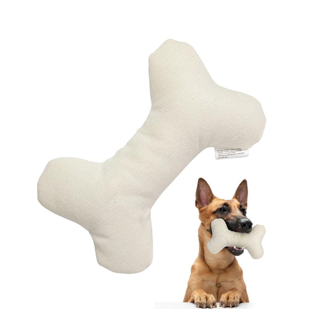 Pata Pal T-Bone en coton durable, parfait pour la mastication et l’exercice.