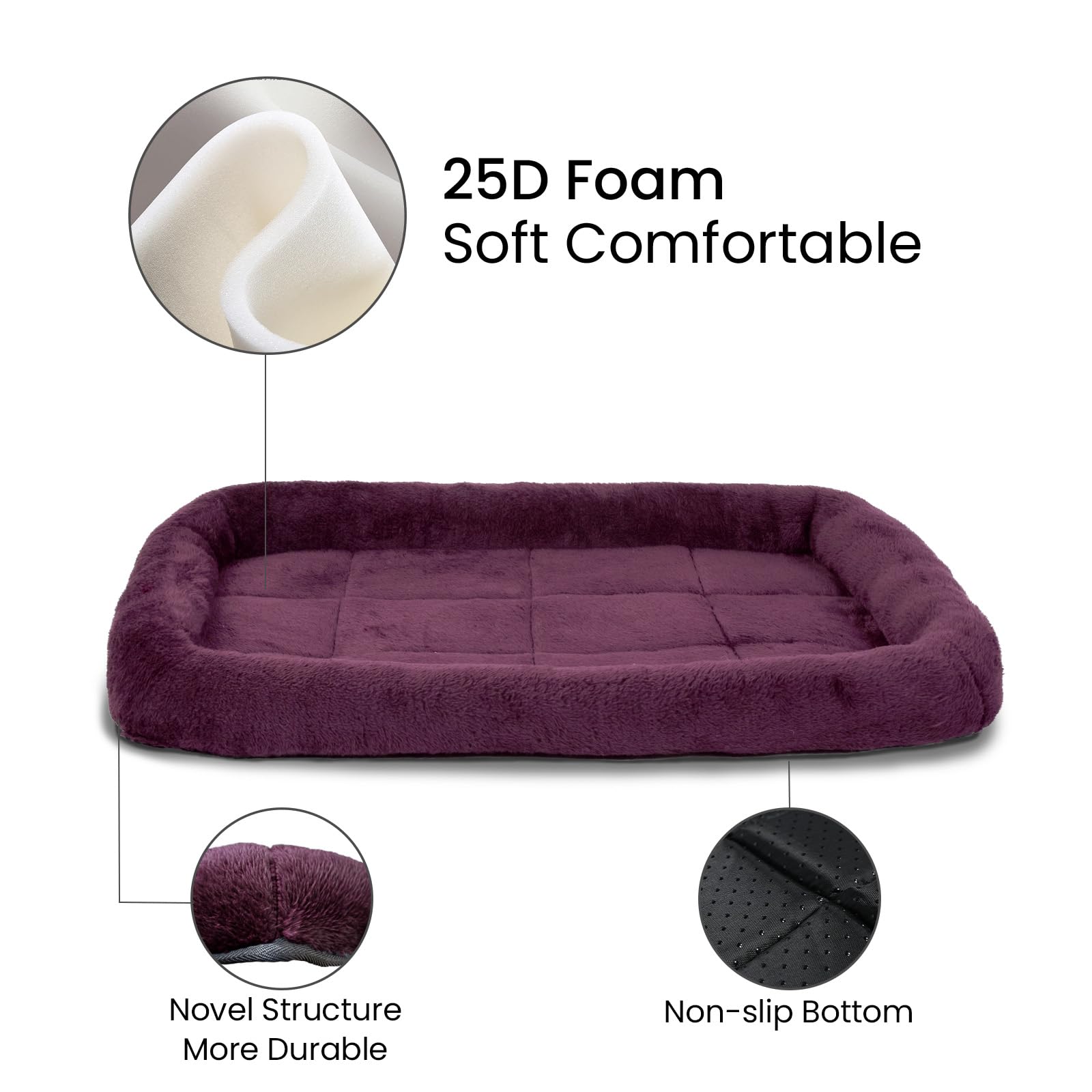 Patas Lague surface en flanelle douce, chaleur confortable.