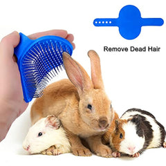 Brosse shampoing Patelai avec poignée ajustable pour nettoyer et masser le pelage.