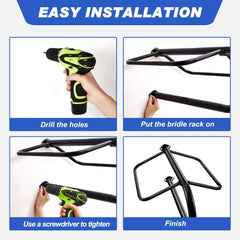 Paterr rangement tapis de selle, organisation efficace de l'équipement.