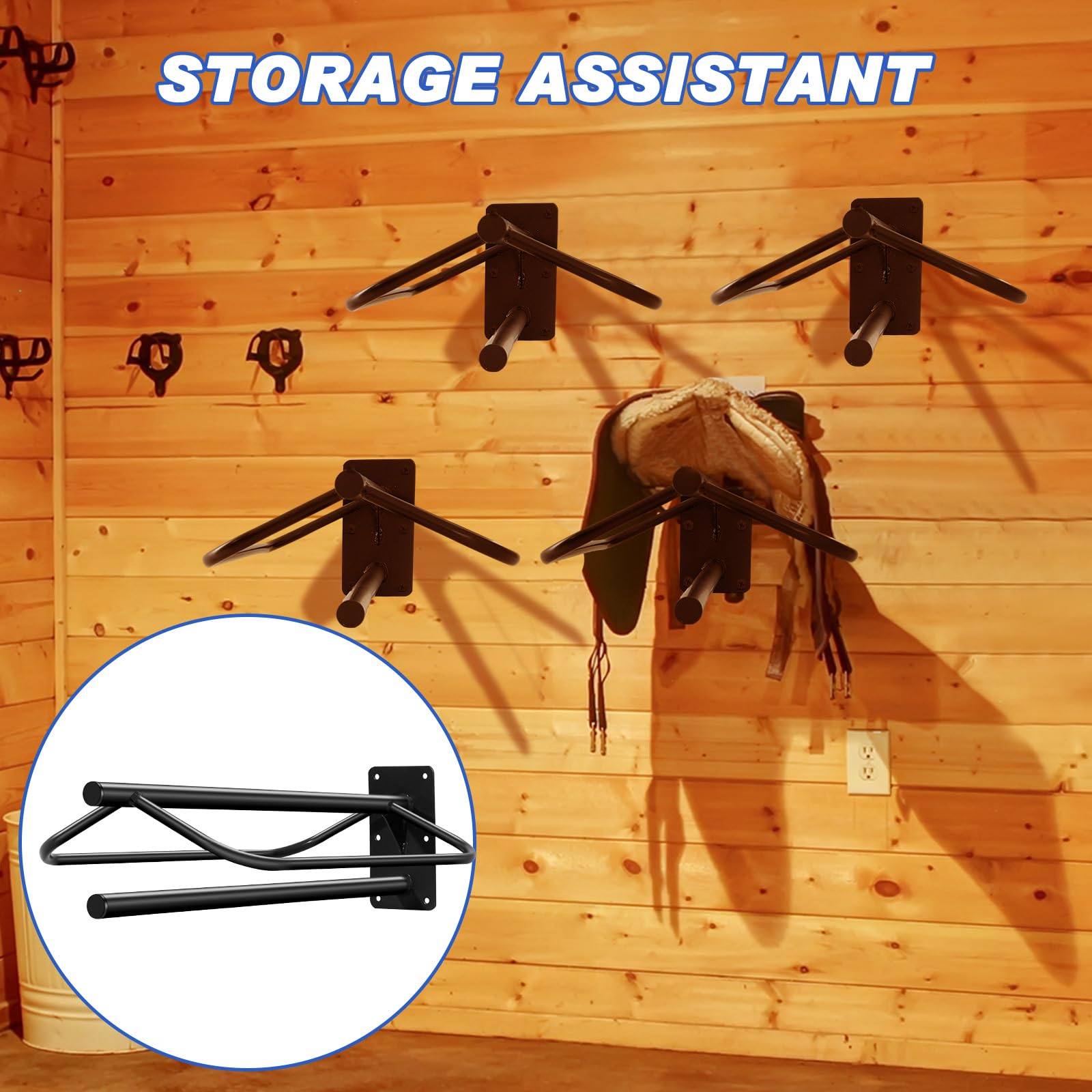 Paterr usage stable et polyvalent: convient pour selles, tapis et couvertures.