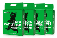 PATLOOL Tofu Litière – pellets agglomérants visibles facilitant le nettoyage.