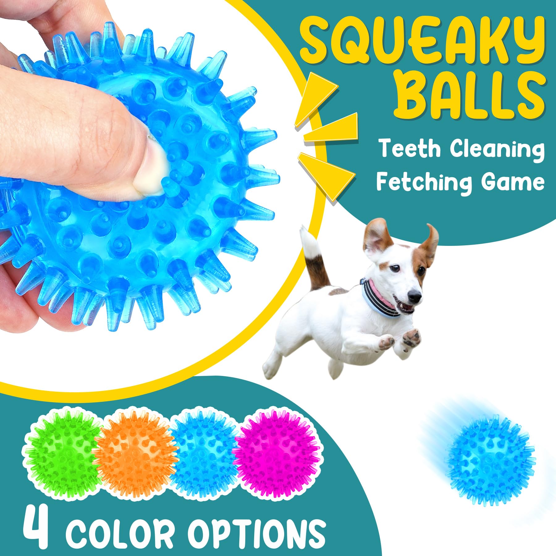 Balle friandise PatsFran remplissable pour récompenser le chien.