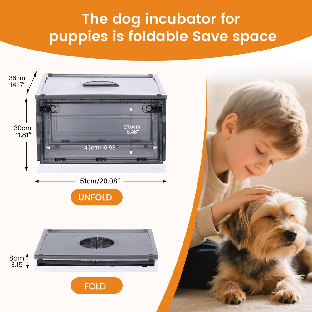 PAULOZYN incubateur chiots tout-en-un — usages multiples pratiques
