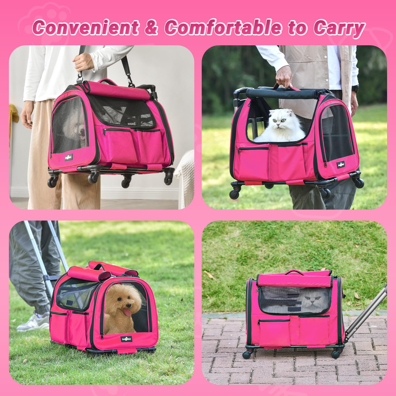 PAW BALLET pliable et rapide a monter pour emmener en voiture.