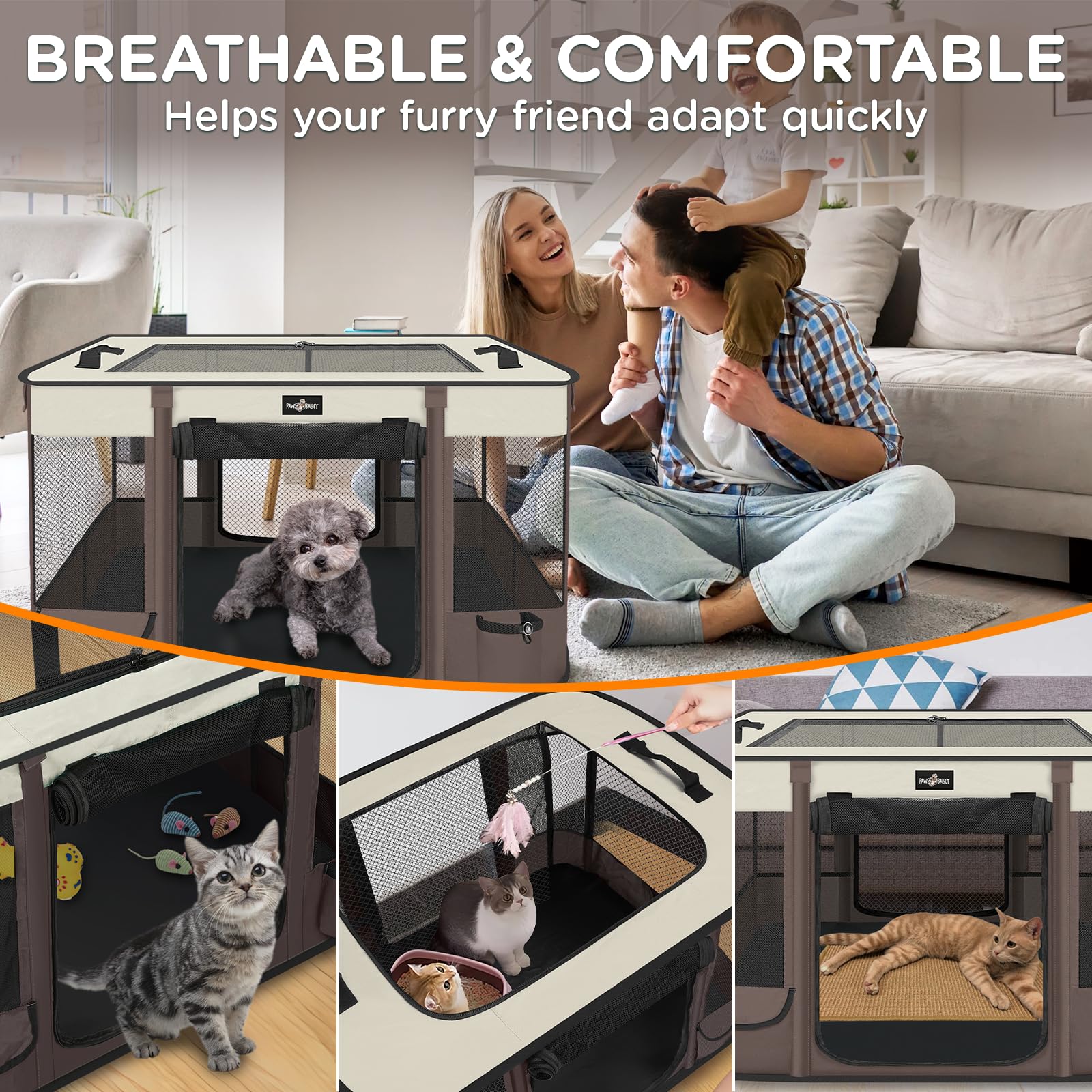 PAW BALLET montage-rapide-foldage pour voyage.
