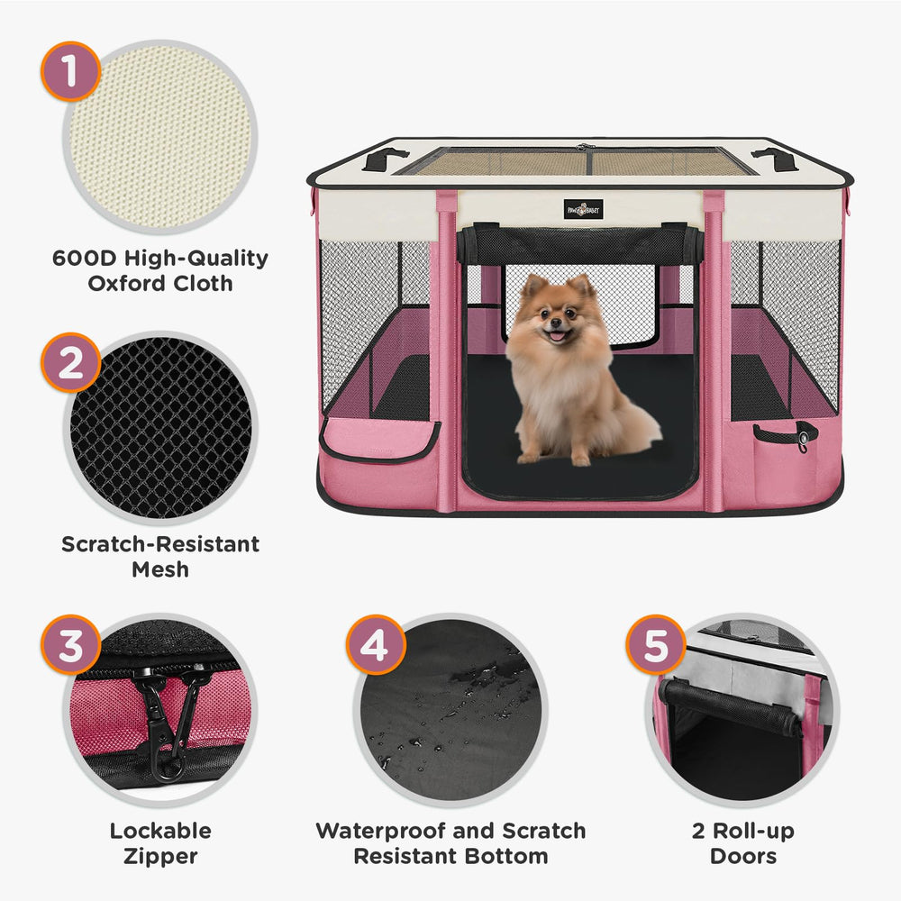 PAW BALLET ombre rétractable: protection solaire lors des sorties.