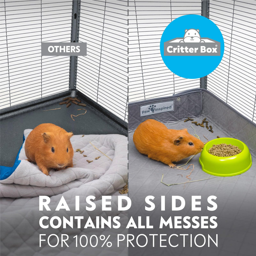Paw Inspired Critter Box Liner absorbant et séchant rapidement pour animal sec