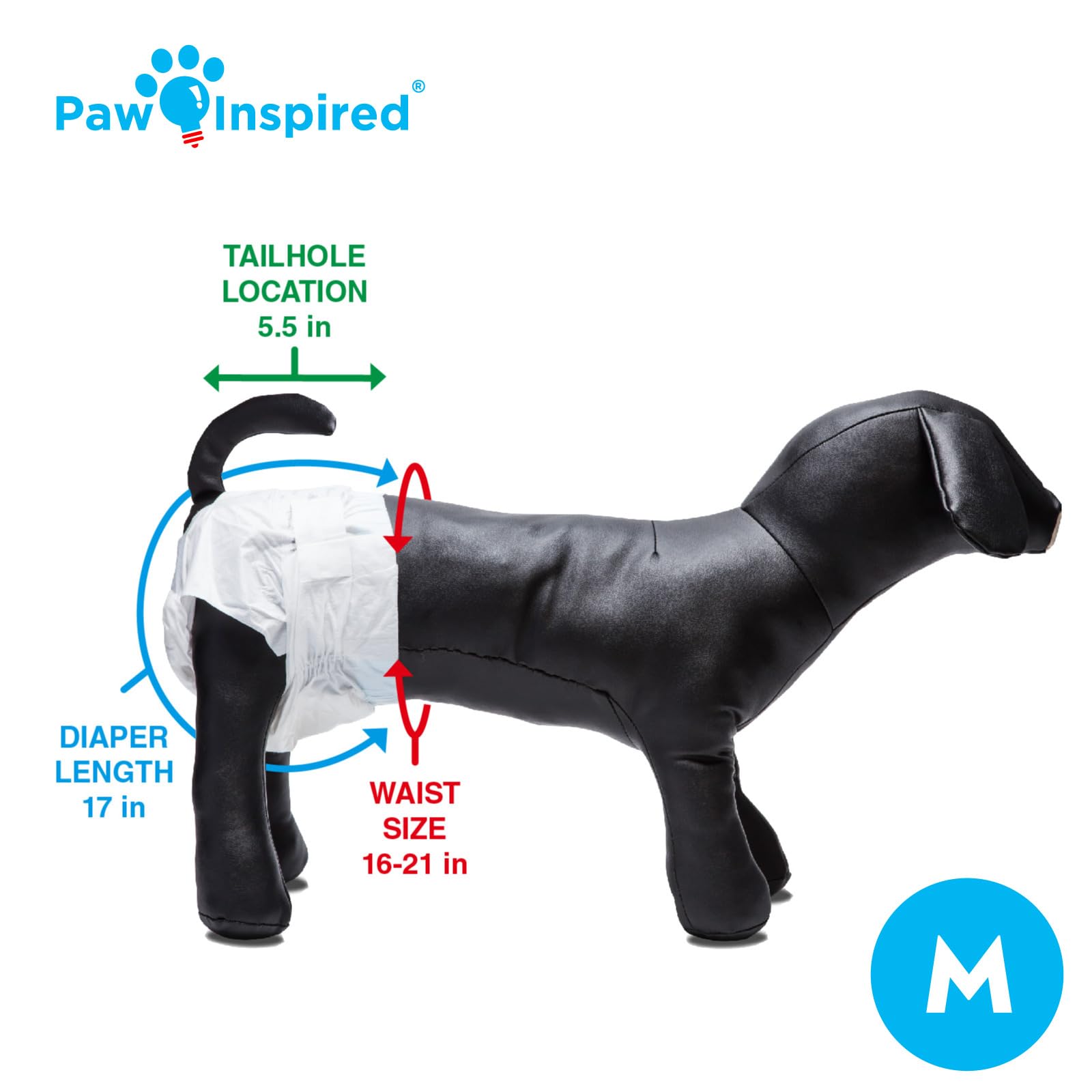 Paw Inspired design-respirant-bords-anti-fuite: protection durable et confort.