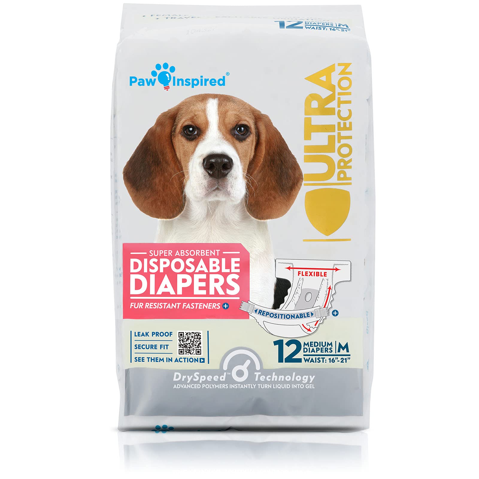 Paw Inspired emballage: vue du paquet, pratique et sûr pour chien.
