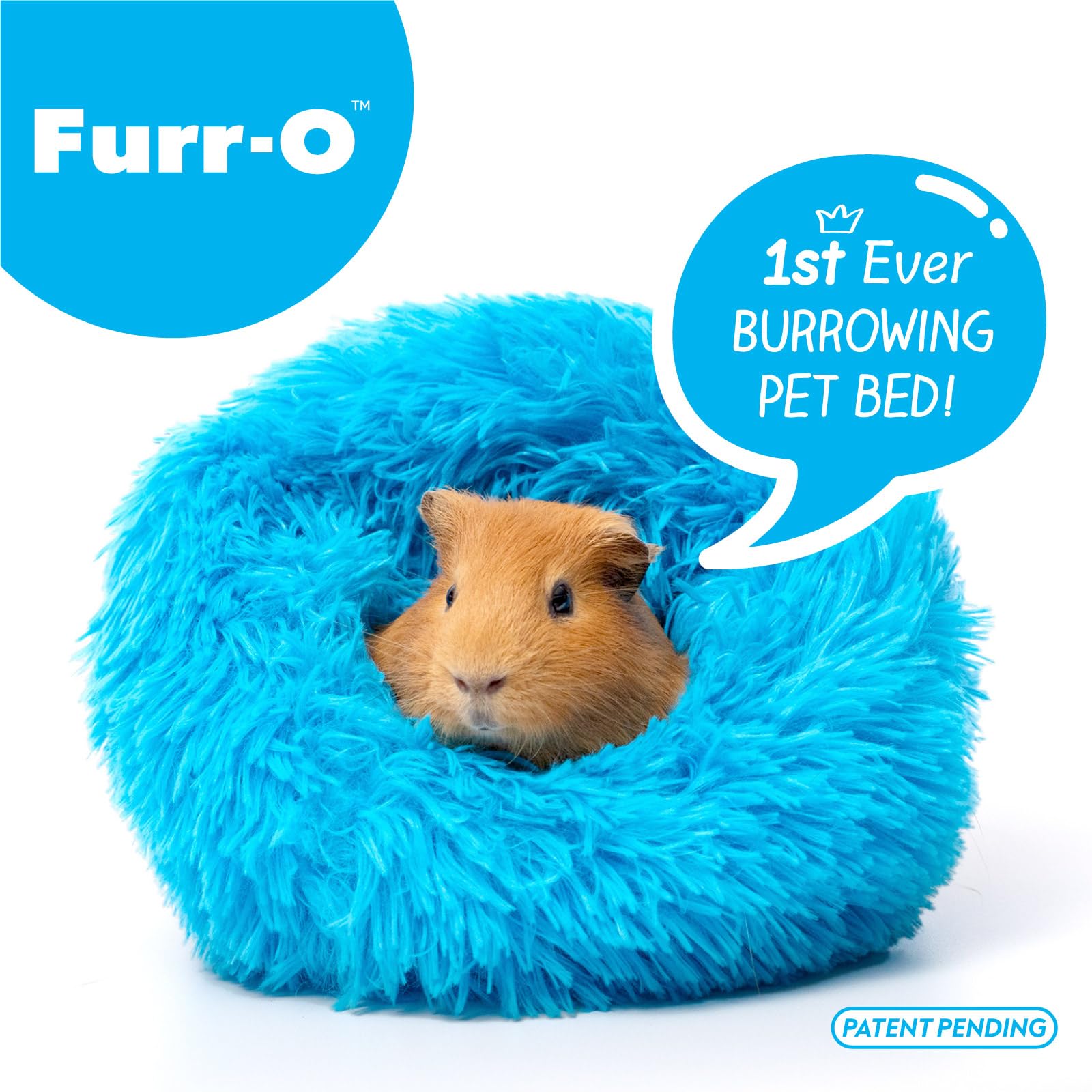 Base spandex bleue du Furr-O Paw Inspired, surface stable pour creuser
